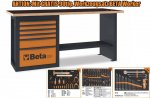 BETA Werkbank Endurance mit 6 Schubladen C59A mit GRATIS 90-tlg. Werkzeugsatz