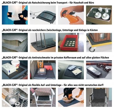 Original "Black Cat" Sicherheits-Antirutschmatte Mini Pack