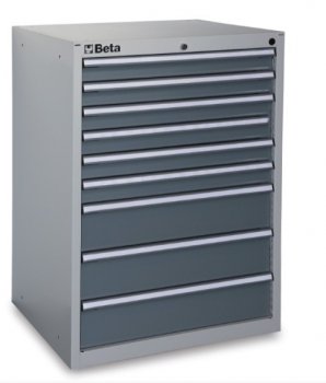 BETA Schubladenschrank mit 9 Laden C35/9GM