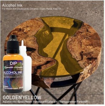 GOLDEN YELLOW ALCOHOL INK