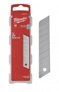 MILWAUKEE  Cuttermesser Ersatzklingen 25 mm (10 pc)