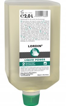 LORDIN Liquid Power Handwaschpaste 2000ml Flasche für stärkste Verschmutzungen