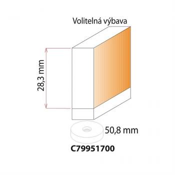 IGM Wendeplatten Falzfräser HW D50,8x28,3 S12