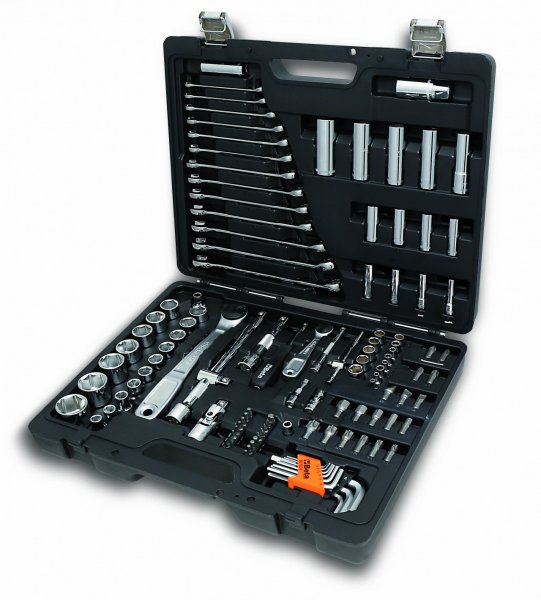 BETA Worker Werkzeugsortiment mit 116 Werkzeugen ¼"+½"