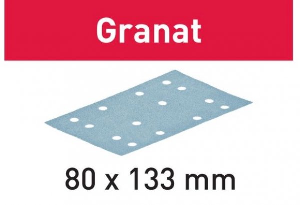 Festool Schleifstreifen STF 80x133 P320 GR100 Granat  +++ABVERKAUF+++