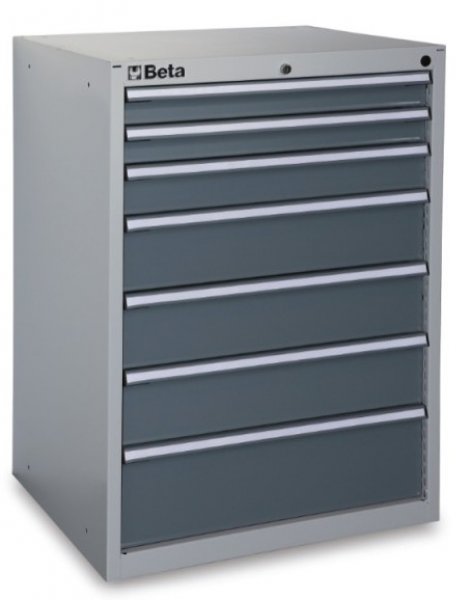 BETA Schubladenschrank mit 7 Laden C35/7GM