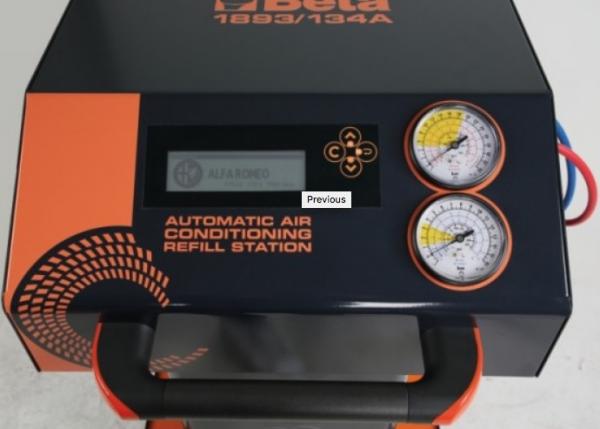 BETA ​Automatisches Klimaservicegerät für Kältemittel R1234yf