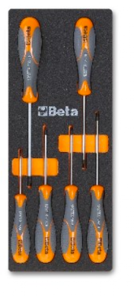 BETA Schaumeinsatz mit BetaMax Schraubendrehern TX 6-tlg