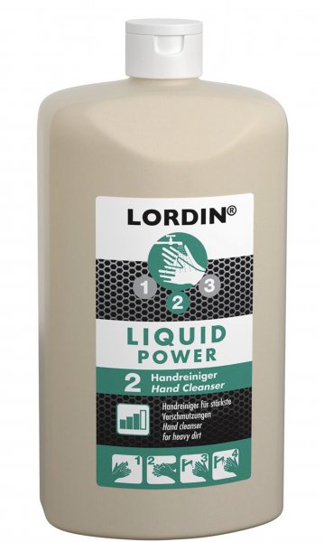 LORDIN Liquid Power Handwaschpaste 500ml Flasche für stärkste Verschmutzungen