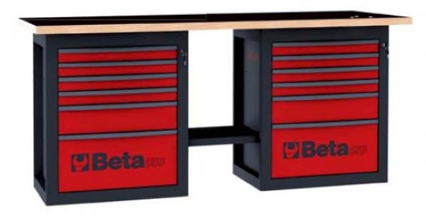 BETA Werkbank Endurance mit 12 Schubladen C59B