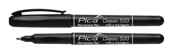 Pica Classic Permanent Pen - Schwarz