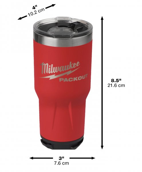 MILWAUKEE PACKOUT Thermobecher 591 ml