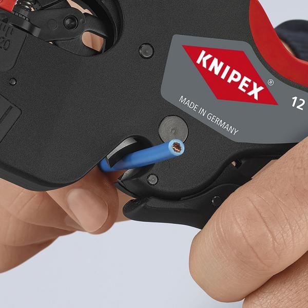 KNIPEX Abisolierzange NexStrip 3in1 AWG 32-8 0.03-10.0 mm²