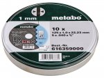 METABO 10xTRENNSCHEIBEN - SP 125X1,0X22,23 INOX, TF 41