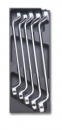 BETA Fester Thermoformateinsatz mit Doppelringschlüsseln 5-tlg