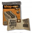 SHOP-VAC Standard Staubbeutel passend für Sauger mit 20/30 Liter, Inhalt 5 Stück