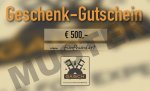 Geschenk-Gutschein €500